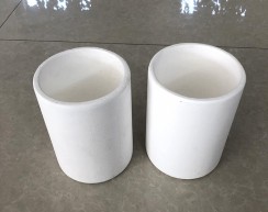 Quartz ceramic crucible